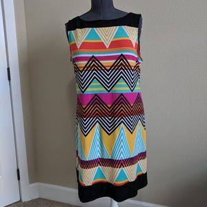 Emma Michele print dress.  Size XL
